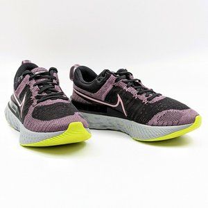 Nike | Shoes | Nike Women React Infinity Run Flyknit 2 Black 22 Ct2423500  Sneakers Sz 7 | Poshmark